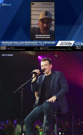 'Did the best I could:' Morgan Wallen addresses backlash after canceling second show in Pittsburgh