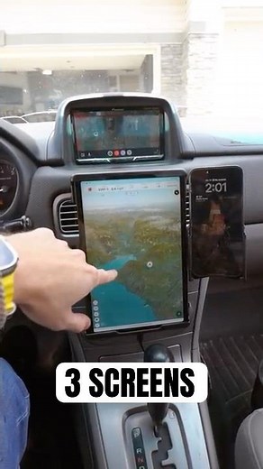 I Built a Triple Screen Command Center in My Subaru