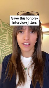 Here’s something to help you stay calm if you’re having pre-interview jitters. #interviewprep #confidence #interviewtips #interviewpreparation #jobinterview #jobinterviews | Tali Shlafer