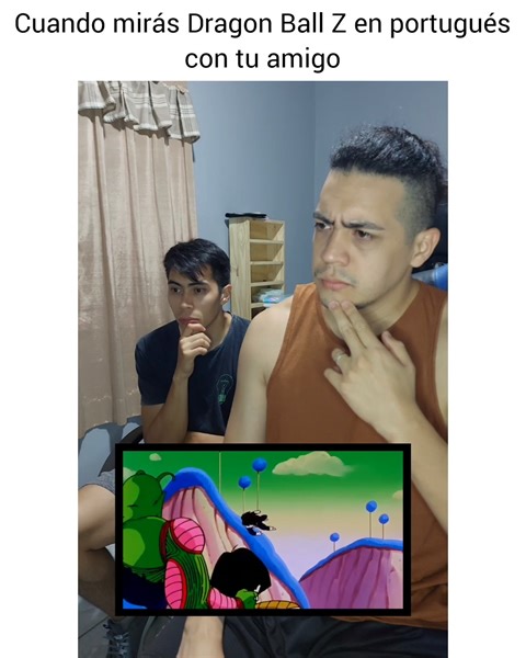 227K views · 8.5K reactions | No volveremos a ver más Dragon Ball Z en portugués #humor #dbz #dragonballz #dragonball #goku #vegeta #frezzer | Jorge y Nacho | Facebook