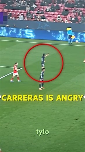 Carreras crashed out mid game #realmadrid #football #mbappe #edit #4k