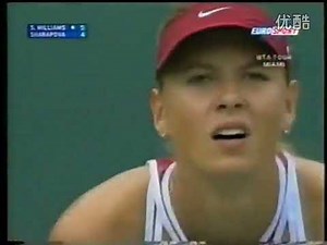 Serena Williams vs Maria Sharapova First Match - 2004 Miami Open Fourth Round Highlights
