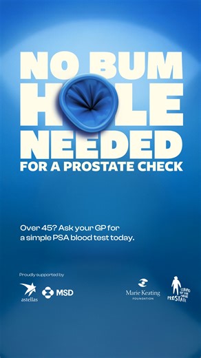64K views | Every year, 620 men in Ireland die from prostate cancer....