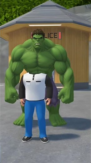 Giant Surprise at Police Station##cartoon #giant #funny cartoon #animation #cartoon story#sakura