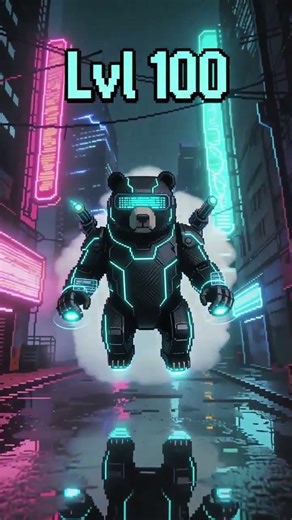 Teddy bear evolution from plush toy to cosmic god #evolution #aiart #transformation