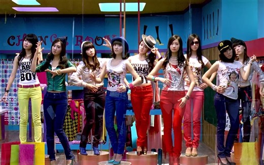 少女时代Gee 4K修复版MV