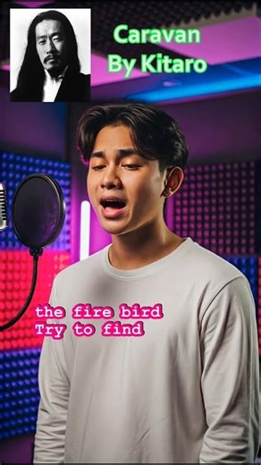 CARAVAN 🎶 KITARO | ai cover #ailipsync #shortvideo #aicover