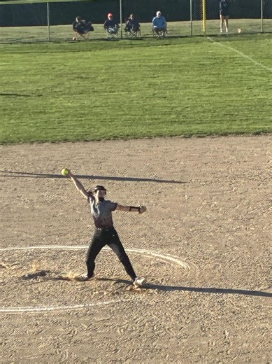 Ellsworth junior righthander Clough off to strong start as Eagles' softball team wins first two games