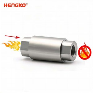 [Hot Item] Hengko Flame Arrestor Stainless Steel Gas Safety Device Check Valves Fba Flammable Gas Hydrogen Flashback Arrestor for Oxy-Acetylene