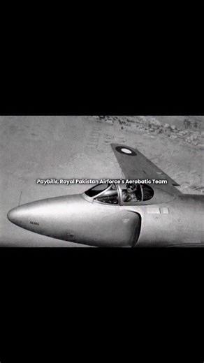 The Pakistan Silo on Instagram: "Paybills was the first aerobatic display team of the Royal Pakistan Air Force (RPAF), active in the early 1950s. It was formed in 1952 and operated Supermarine Attacker FB.50 jet aircraft as part of No. 11 Squadron, known as the Arrows. The team flew demonstration and aerobatic maneuvers to showcase the RPAF’s jet capabilities shortly after Pakistan entered the jet age. Named after the squadron’s callsign, Paybills included notable pilots such as Squadron Leader 