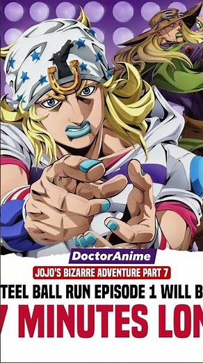 JoJo’s Bizarre Adventure Part 7: STEEL BALL RUN’ 2026, #jojosbizarreadventure #newanime #anime2026