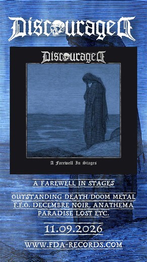 DISCOURAGED (ger) #deathdoom #pre-sale #online #deathmetal #fdarecords