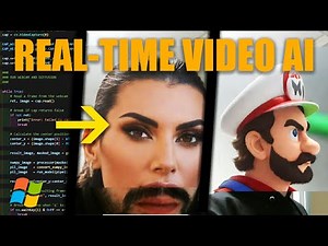 FAST real-time AI videos in 5 minutes! [Python Windows CUDA Tutorial]