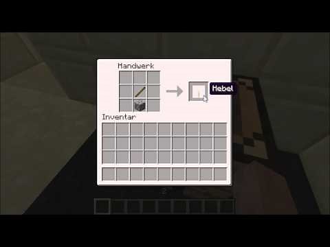 Minecraft Hebel Craften