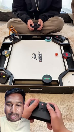 Remote Control Board Game Battle 🔥#control #board #carrom#remotecontrol