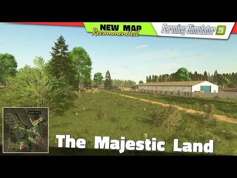 FS25 ★ NEW MAP "The Majestic Land" - Farming Simulator 25 New Map Review QHD