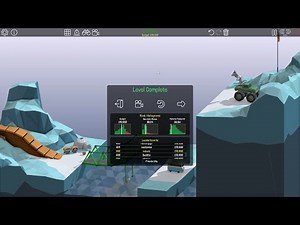 Poly Bridge 3-4: Hydraulic Jump