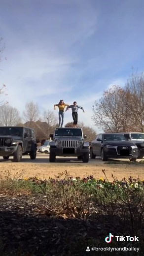 YouTube video tiktok, just trying to have fun! #distancedance #fun #twins