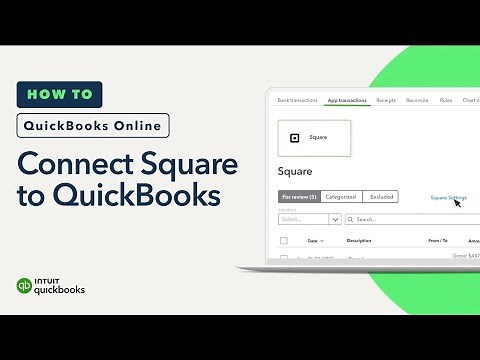 How to connect Square to QuickBooks Online