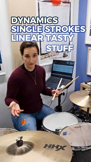 31K views · 776 reactions | This is extremely satisfying to play . Is this lesson too hard for vou? Comment "BEGINNER" and we'll send you our free eBooks courses full of drum lessons to help you grow as a drummer! 論朗 #drumbeat #drumbeats #drumgroove #drumsdaily #drummersilike #drumming #drumuniversity #femaledrummer | Love To Learn Drums | Facebook