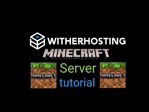 How to make a Minecraft server using WitherHosting