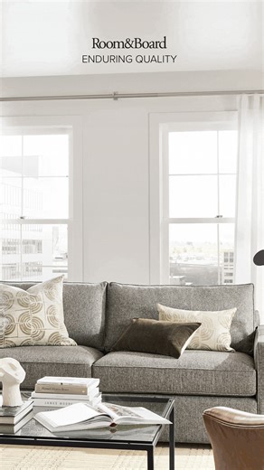 Trend-proof design. Enduring quality. Explore artisan-crafted pieces for your modern living room. | Room & Board