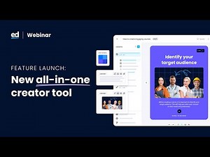 Live Demo: Create better courses faster with our new all-in-one creator tool
