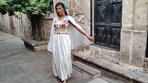 Long Mexican Traditional Dress. Formal Mexican Dress. Boho Hippie. Mexican Party Dress. Mexican Bridesmaid Dress. Latina Style Dress. - Etsy