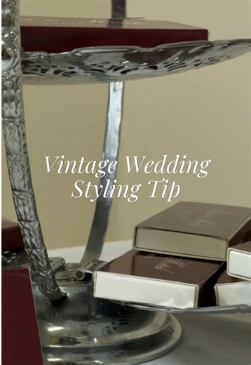 A wedding styling idea we love ✨ Custom matches displayed on antique silverware for a timeless, romantic tablescape. Our Vintage Valentine’s Wedding Collection has been curated by the Gigi & Olive sign up via the link in bio 💌 the first 20 purchases will receive complimentary Gigi & Olive matches. #bridetobe #bridalvintage #silverware #antique #weddingstyling