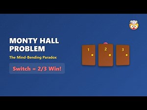 🤯 The Monty Hall Problem Explained: Why Switching Doors Wins!