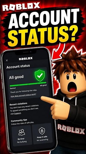 How to View Your Account Status on Roblox | Check Warnings & Restrictions