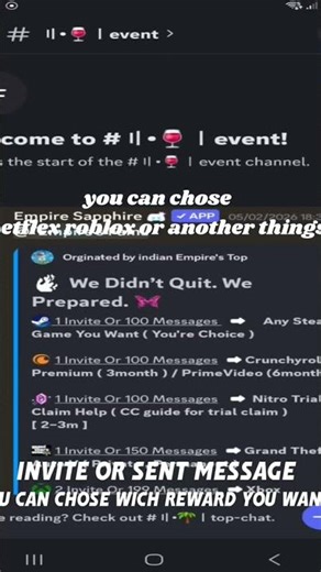 free minecraft premium account under 15 minute, link: https://discord.gg/indiantop