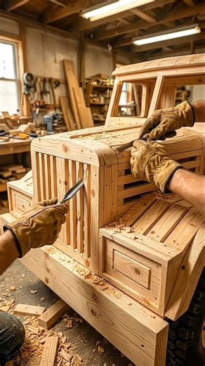 Ultimate DIY Truck Bunk Bed: A Masterpiece in Woodworking! 🪵🚛