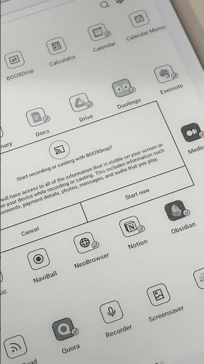 How to Use BOOXDrop Screen Mirroring?