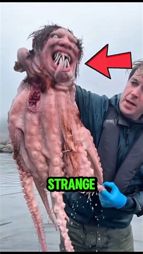 OCTOPUS 🐙 Under the Microscope! 😱🔬 #OctopusUnderMicroscope #WhatsInsideOctopus #oceanmystery