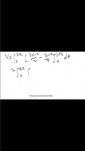 Solve Double Integrals in Seconds! #maths #mathstrick