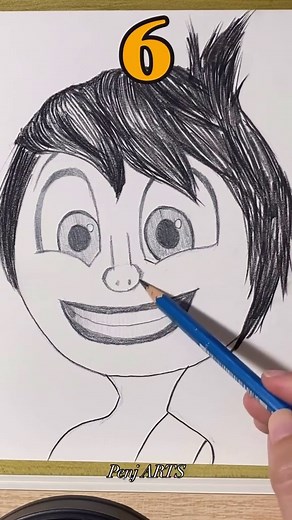 How to Draw Joy from Inside Out Step-by-Step