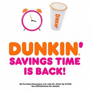 We’ve got your back. Play now for the chance to win one of thousands of prizes. | Dunkin'