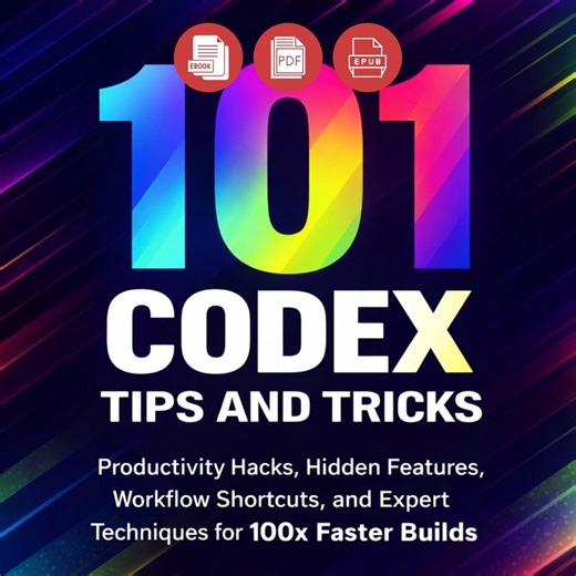 101 Codex Tips and Tricks Ebook Instant Digital Download Printable PDF Epub Claude AI Prompts for Beginners Chatgpt - Etsy