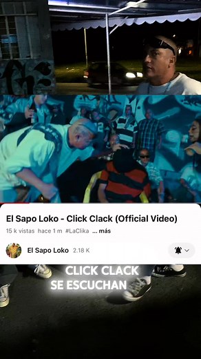 199K views · 3.5K reactions | Click clack - el sapo loko #elsapoloko | La Clika | Facebook