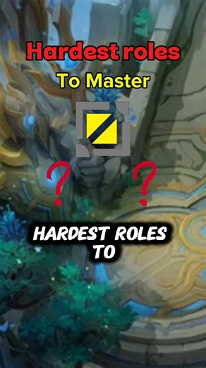 Truly the hardest roles #mobilelegends