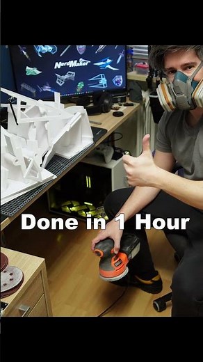 How to Sand your 3D Printed Parts at Home