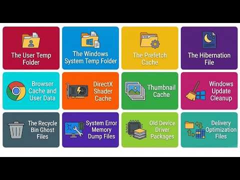 Every hidden file killing your pc performance explained