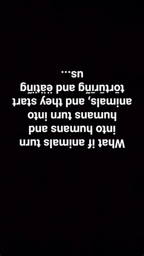 what if animals turn into humans and humans turn into animals... #improvised Short