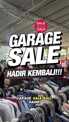 INFO DENPASAR on Instagram: "Garage Sale Bali hadir kembali! 🔥 Diskon hingga 90% + Beli 1 Gratis 1 untuk semua koleksi brand surf internasional! 😱 📅 20–28 Desember 2025 📍 Jl. Mertasari No.7 Kerobokan Ajak teman & keluarga, saatnya borong bareng! 🛍️✨ @planetsurf_indonesia #PlanetSurf #PlanetSurfIndonesia #GarageSaleBali"
