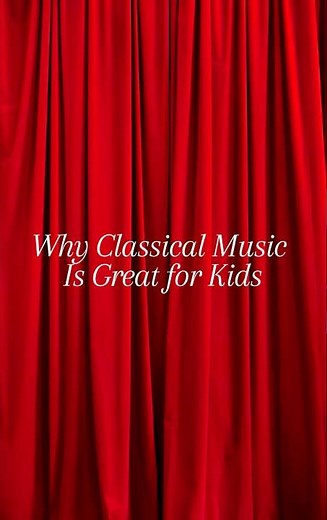 Why Classical Music Is Great for Kids | Brain-Boosting Music Facts #Shorts