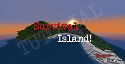 How To Make A  Survival Island! (World Painter   World Edit) Minecraft Map