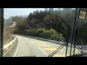 佐渡島バス 前面展望 車窓[1/2]佐和田→赤泊漁港前/ 新潟交通佐渡(赤泊金井線) 佐和田1300発(小木行)