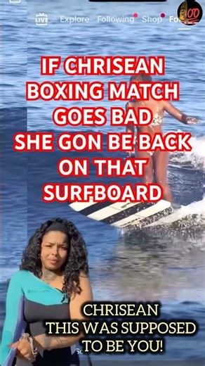 IF ZENITH POPS CHRISEAN HARD ENUF SHE GON BE BACK SURFING! #chriseanrock #zenithzion