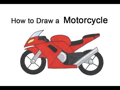 How to Draw a Motorcycle
